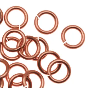 Artistic Wire, Chain Maille Jump Rings, 18 Ga / ID 3.97mm / 150pc, Tarnish Resistant Copper
