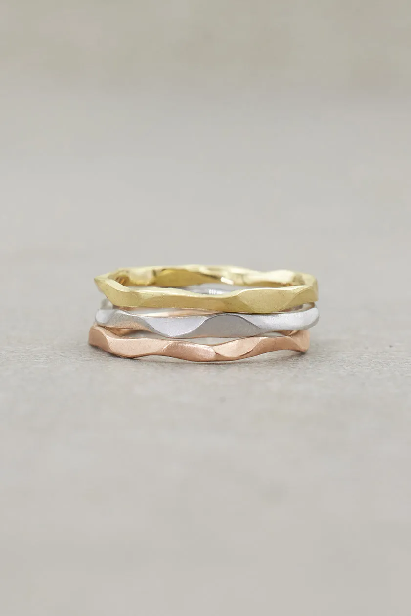 Bamboo Stacking Rings