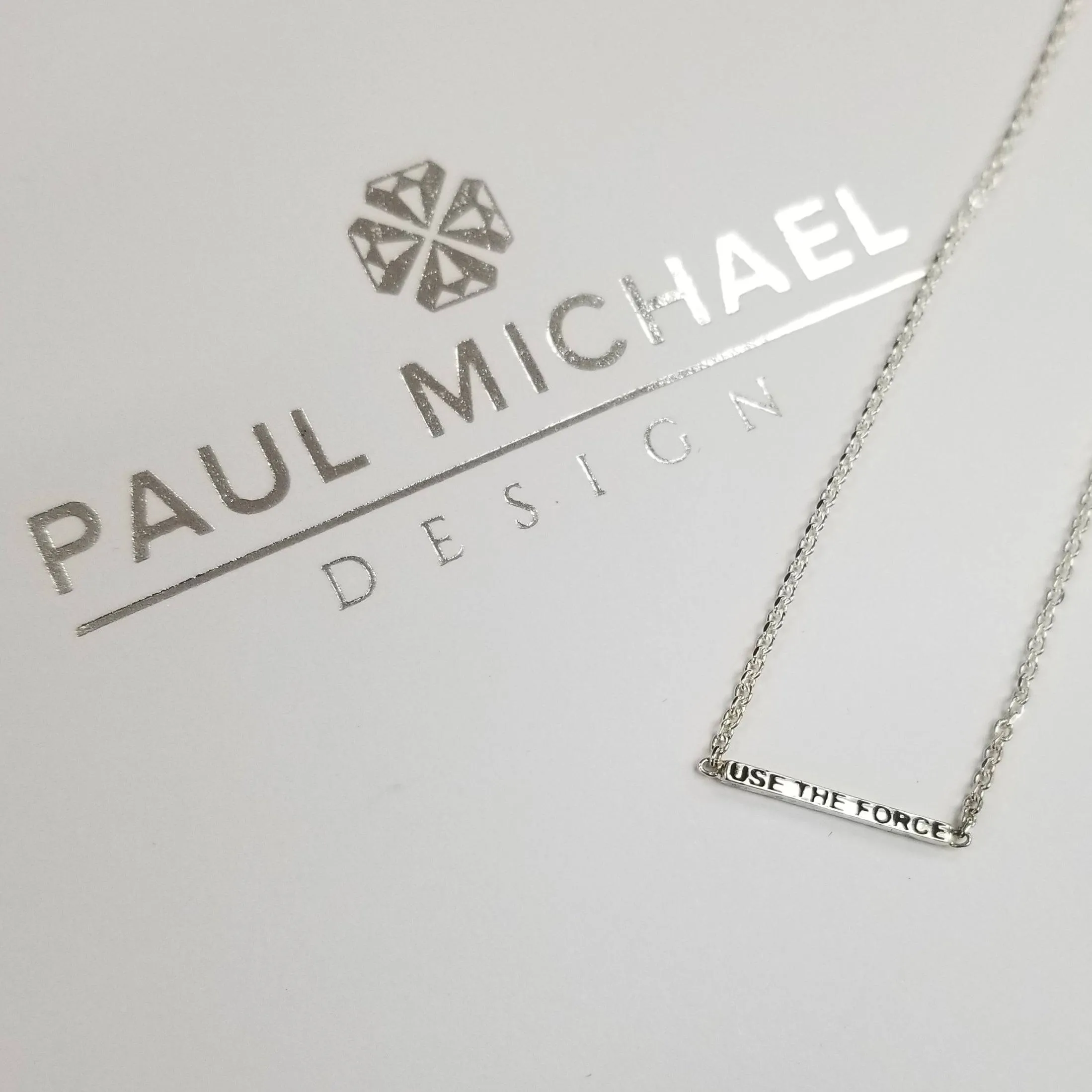 Bitty Bar Mantra Necklaces