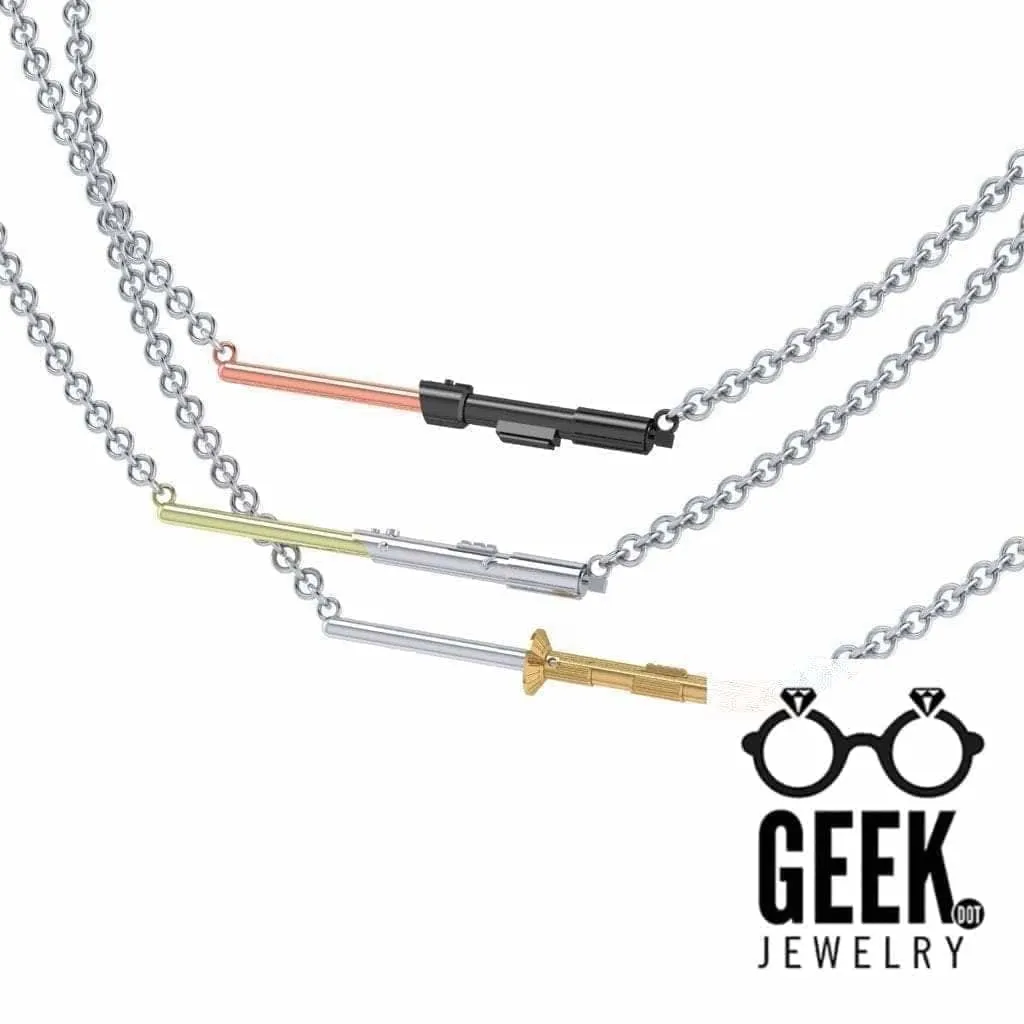 Bitty Light Saber Necklaces
