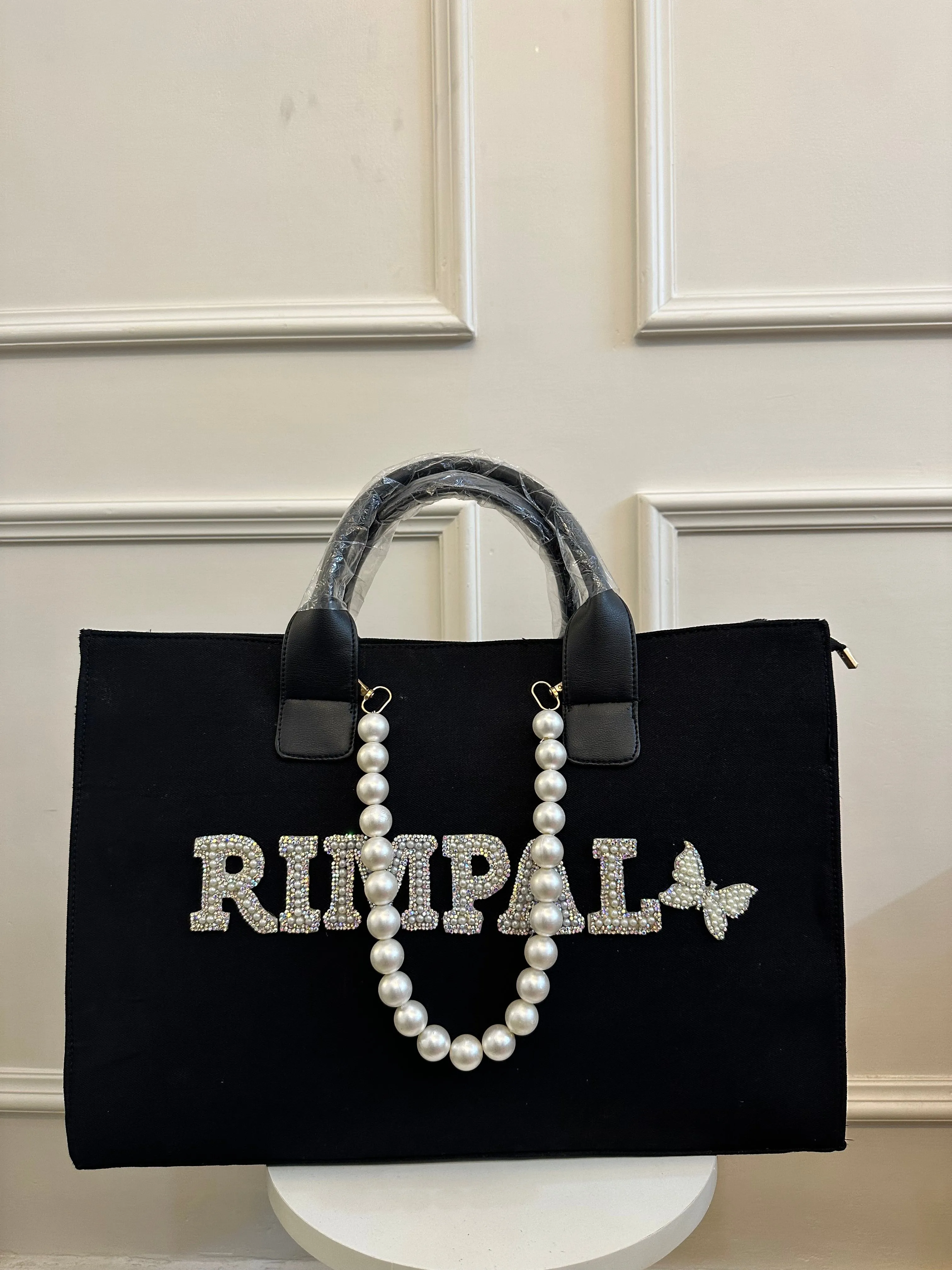 Black Pearlet Tote