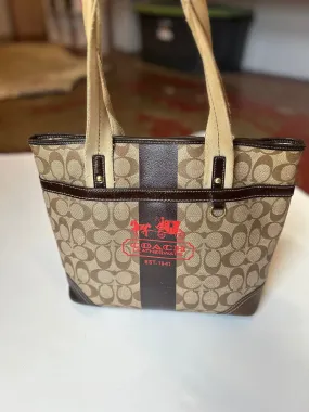 brown Coach Handbags