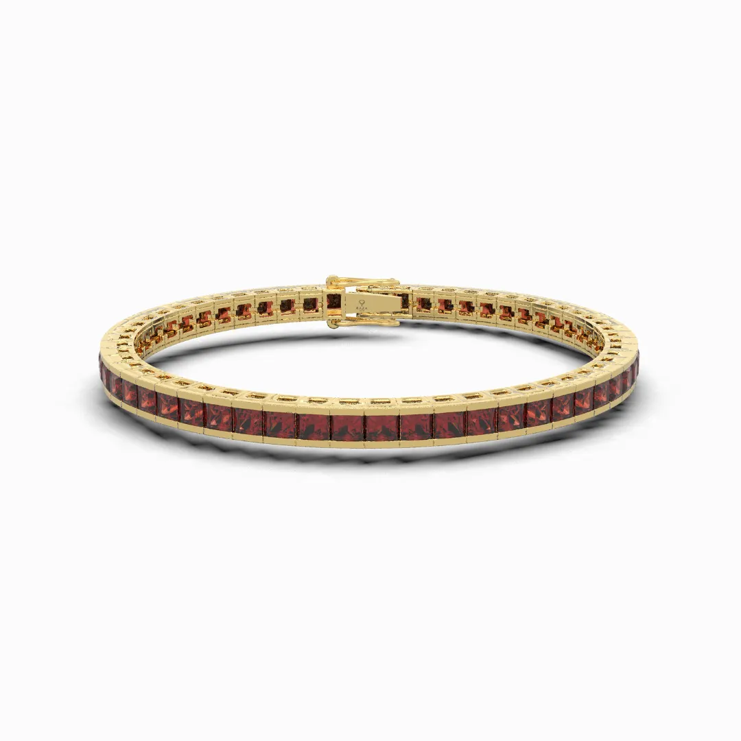 Burmese Ruby Bracelets - Elena