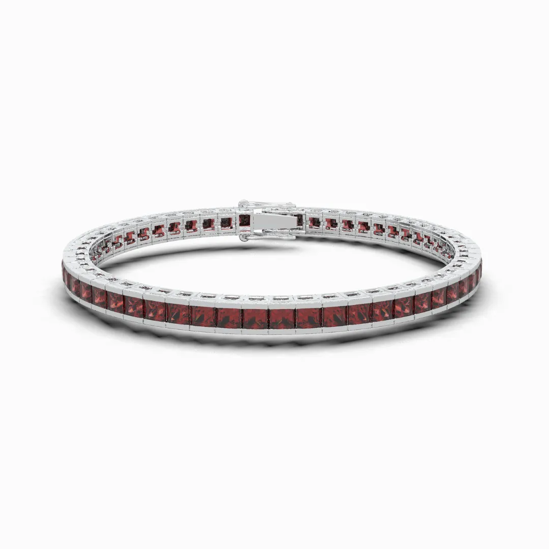 Burmese Ruby Bracelets - Elena