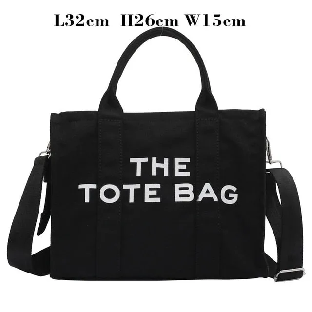Christmas Gift Luxury Brand Designer Handbag for Women Canvas Shopper Bag Female Tote Hand Bags Long Strap Purse Summer Work New Fashion 2021