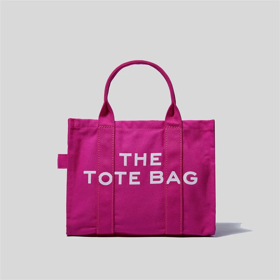 Christmas Gift Luxury Brand Designer Handbag for Women Canvas Shopper Bag Female Tote Hand Bags Long Strap Purse Summer Work New Fashion 2021