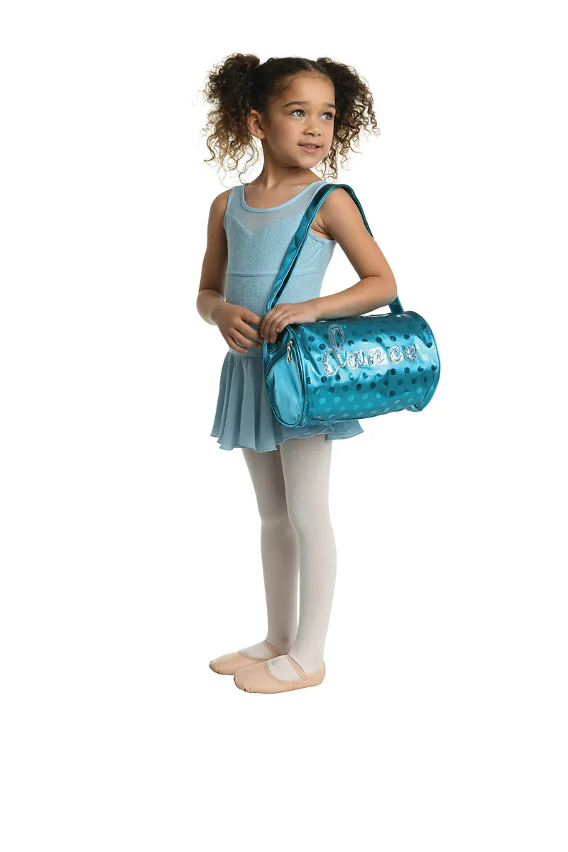 Dance Dot Duffel- Turquoise