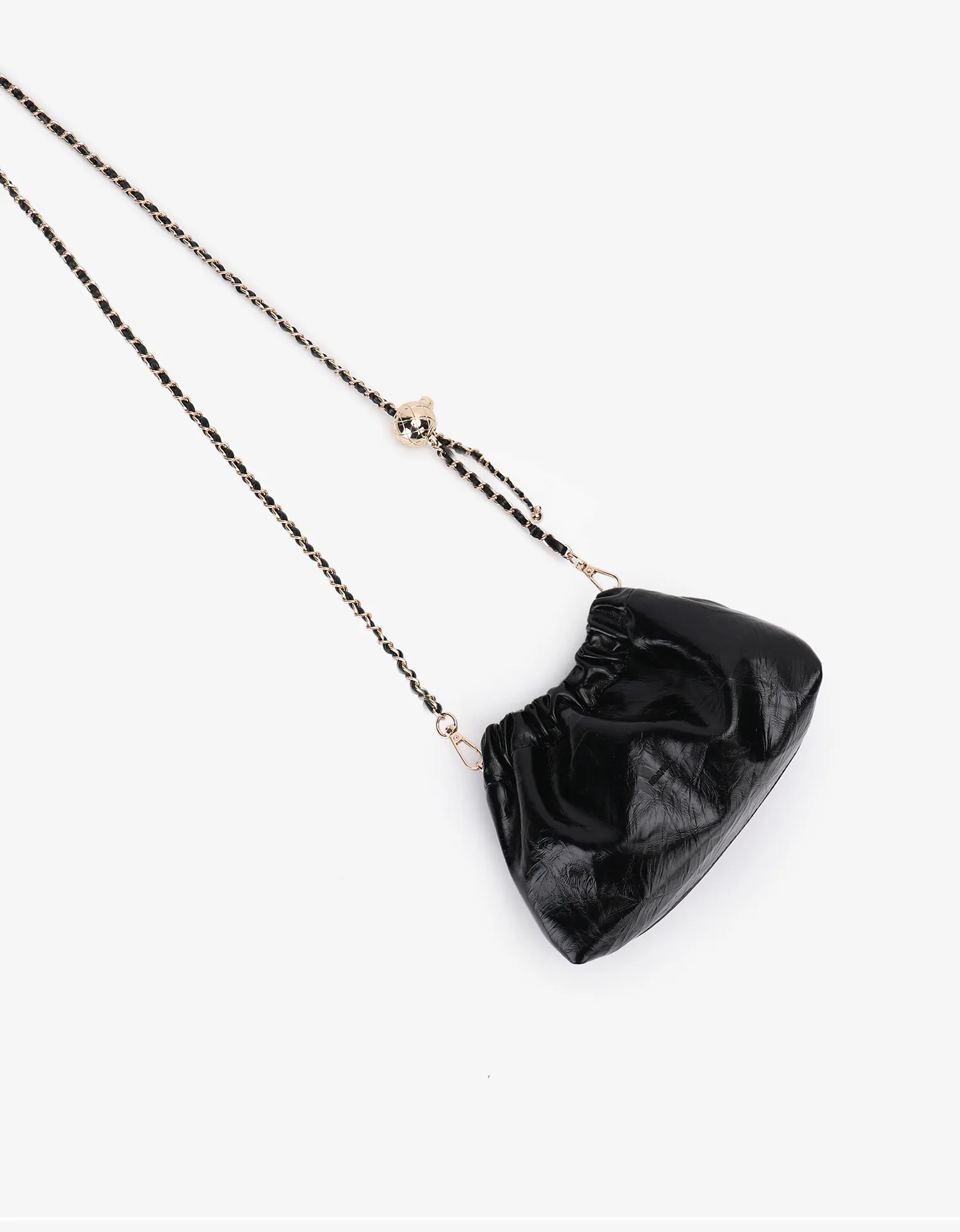 EFFIE MINI SCRUNCH BLACK