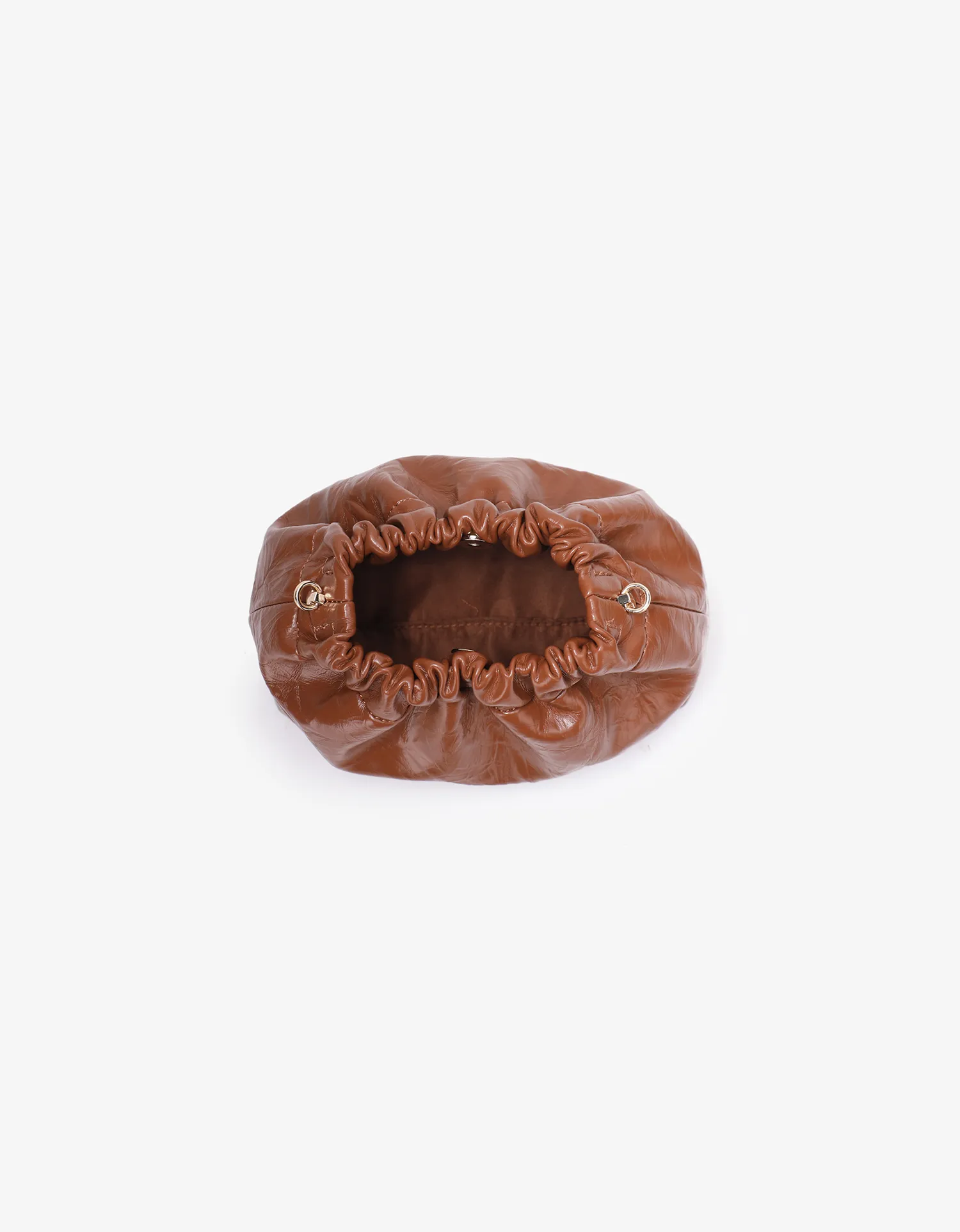 EFFIE MINI SCRUNCH BROWN