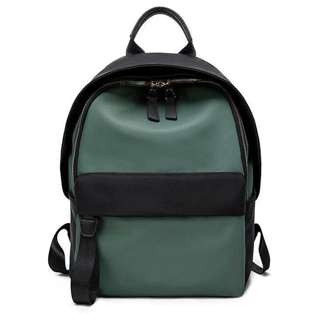 Fashion Women's Backpack Waterproof Nylon High Quality Rucksack Commuters Style Knapsack Girl's School Bags