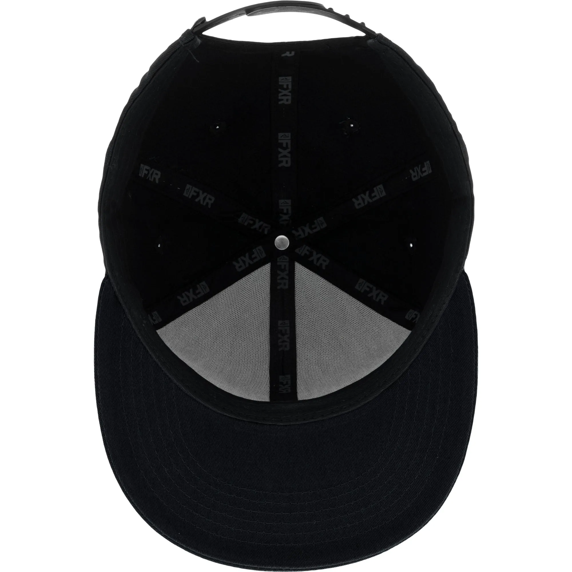 FXR Podium Baseball Hat Black/Charcoal
