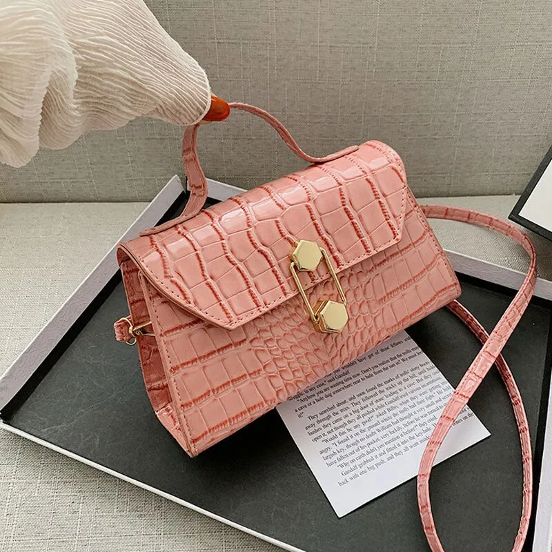 High Quality Handbags For Women Animal Prints Small Crossbody Bag Pu Leather Shoulder Bag Designer Luxury Square Bag Phone Purse