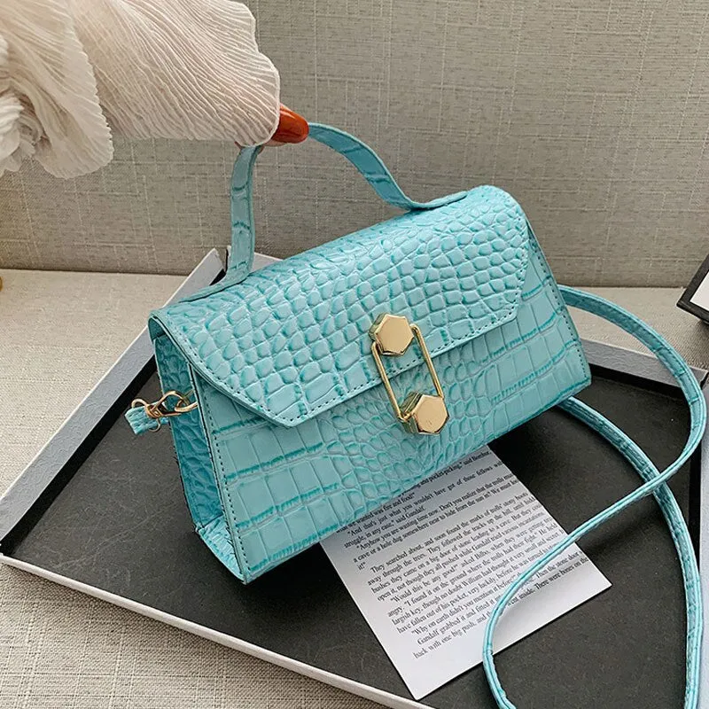 High Quality Handbags For Women Animal Prints Small Crossbody Bag Pu Leather Shoulder Bag Designer Luxury Square Bag Phone Purse