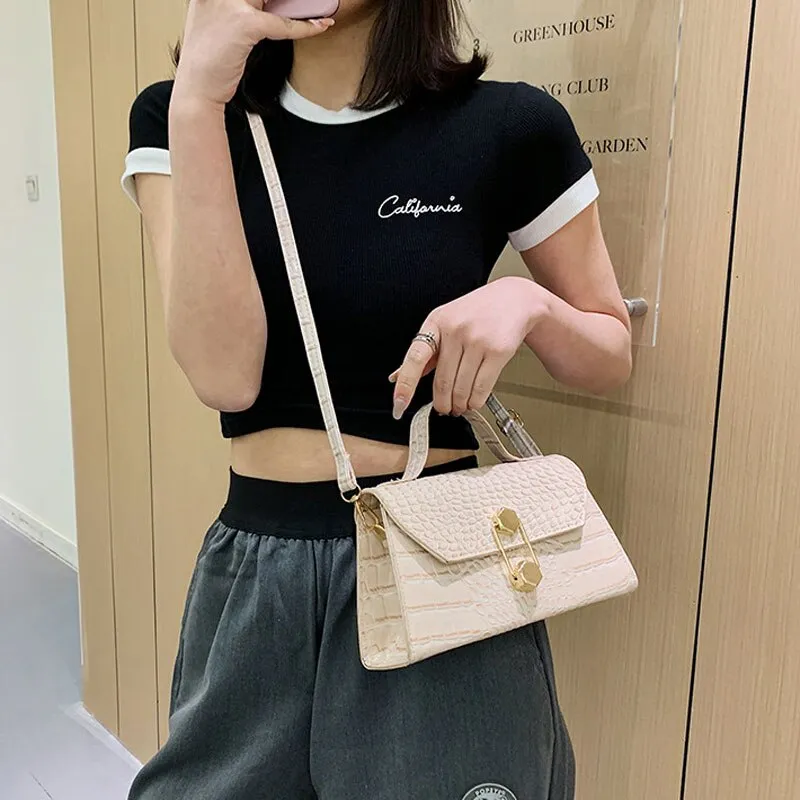 High Quality Handbags For Women Animal Prints Small Crossbody Bag Pu Leather Shoulder Bag Designer Luxury Square Bag Phone Purse