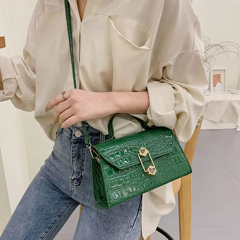 High Quality Handbags For Women Animal Prints Small Crossbody Bag Pu Leather Shoulder Bag Designer Luxury Square Bag Phone Purse