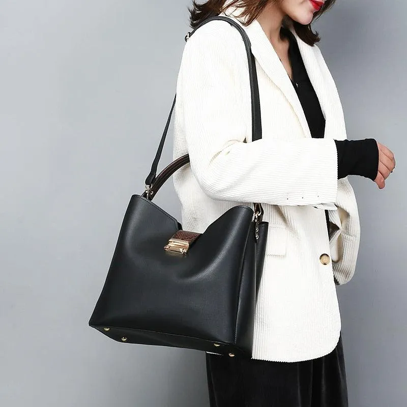 High Quality Women PU Leather Handbags Clutches Shoulder Bag Women Crossbody Messenger Purse