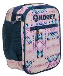 Hooey Monterrey Pink and Navy Aztec Lunch Box