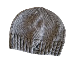 Kangol Kids Fully Fashioned Pull On Beanie Warm Winter Ski Snow Hat - Grey