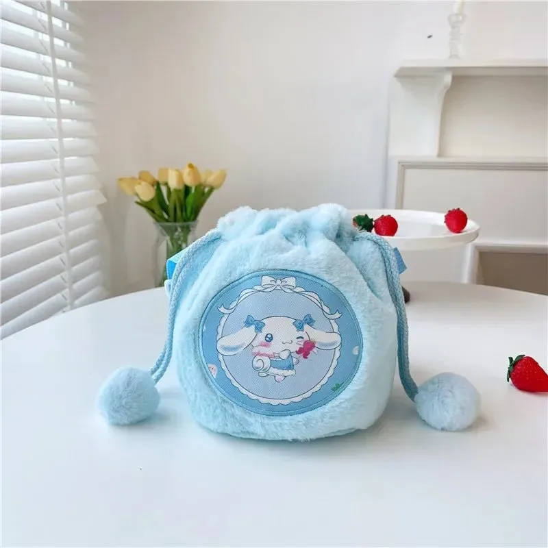 Kawaii Sanrio Plush Pouch Handbag