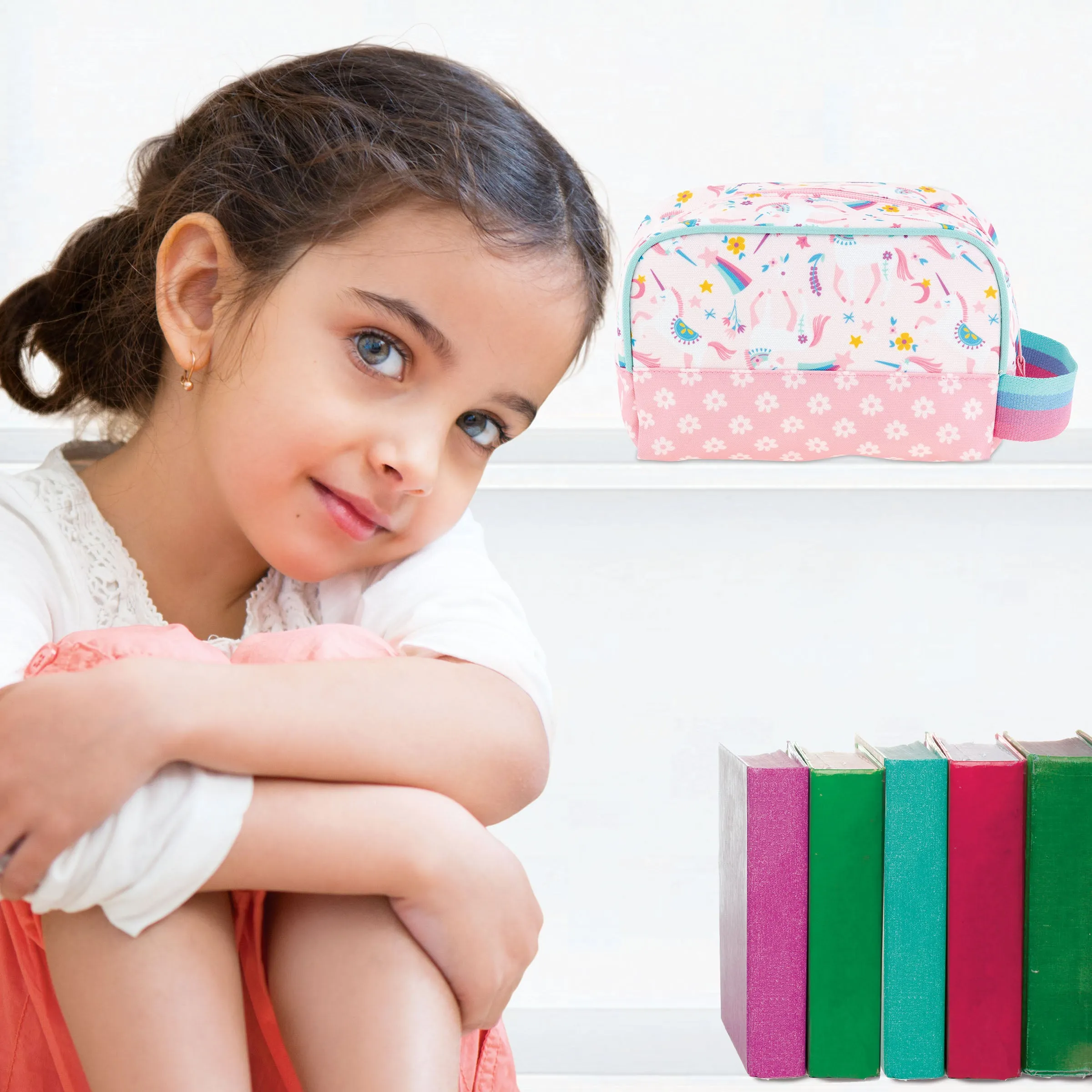 Stephen Joseph Kid's Travel Toiletry Bag, Unicorn