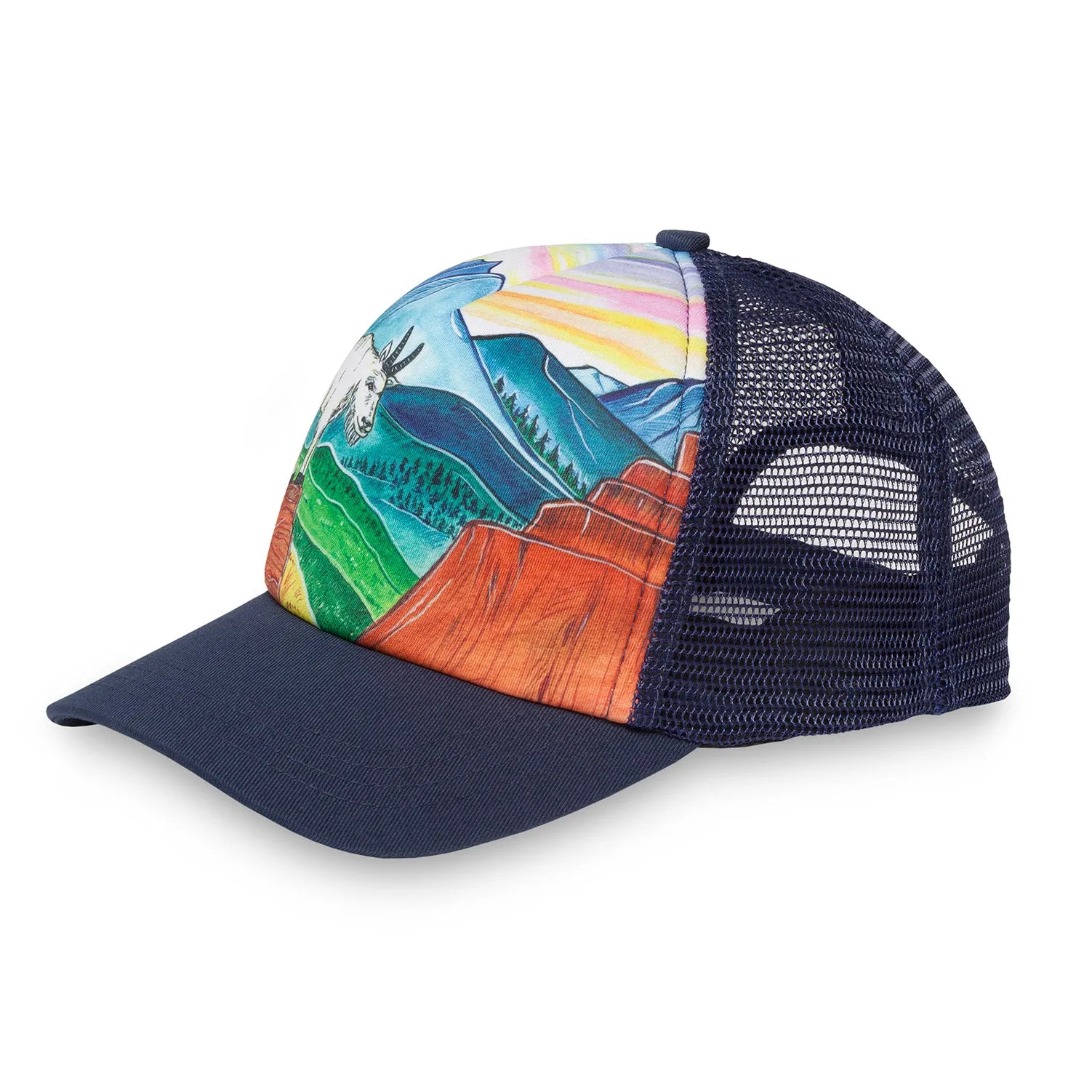 Sunday Afternoons Mountain Goat Kids Trucker