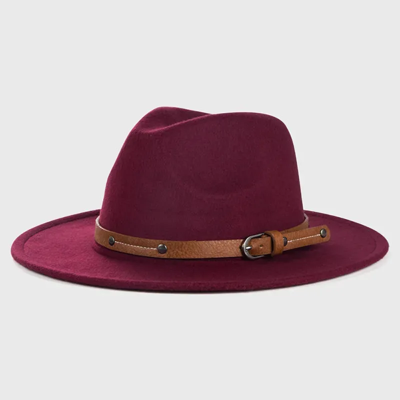 Viking British Flat Brim Felt Hat