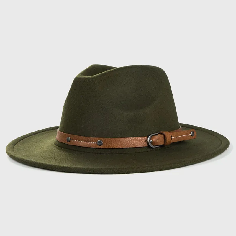 Viking British Flat Brim Felt Hat