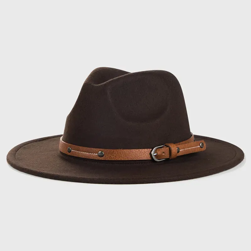 Viking British Flat Brim Felt Hat