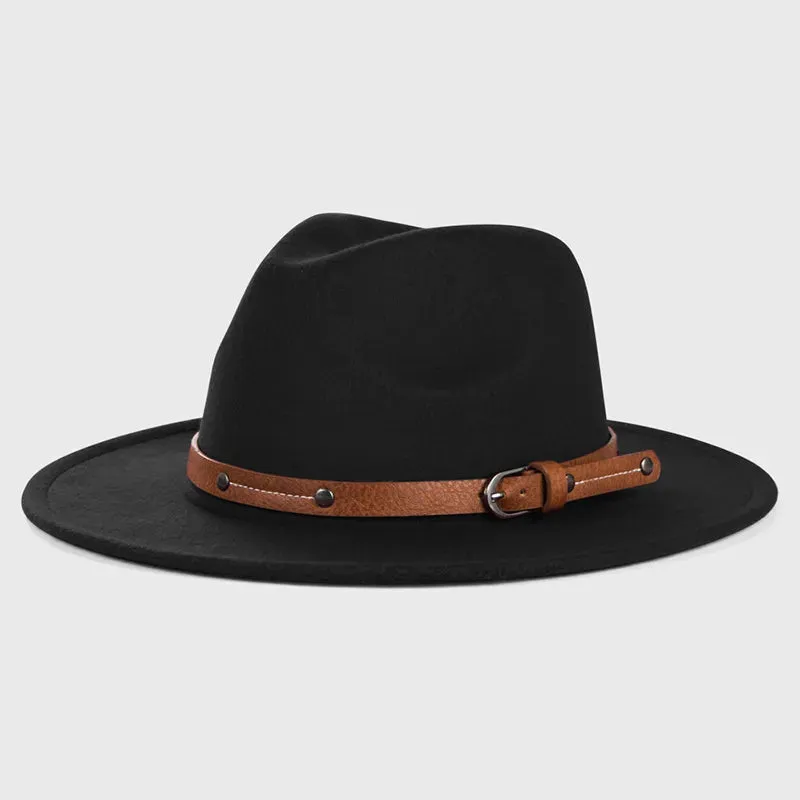 Viking British Flat Brim Felt Hat