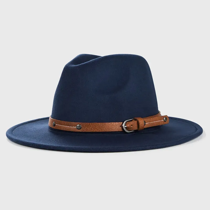 Viking British Flat Brim Felt Hat