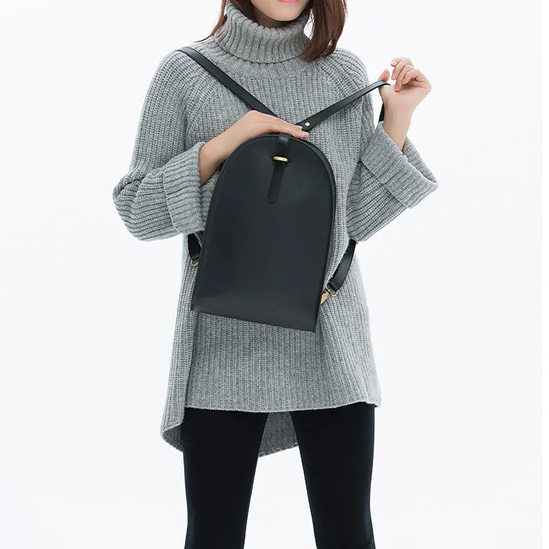 Vintage Genuine Leather Backpacks Travel Bag Laptop Bag Women