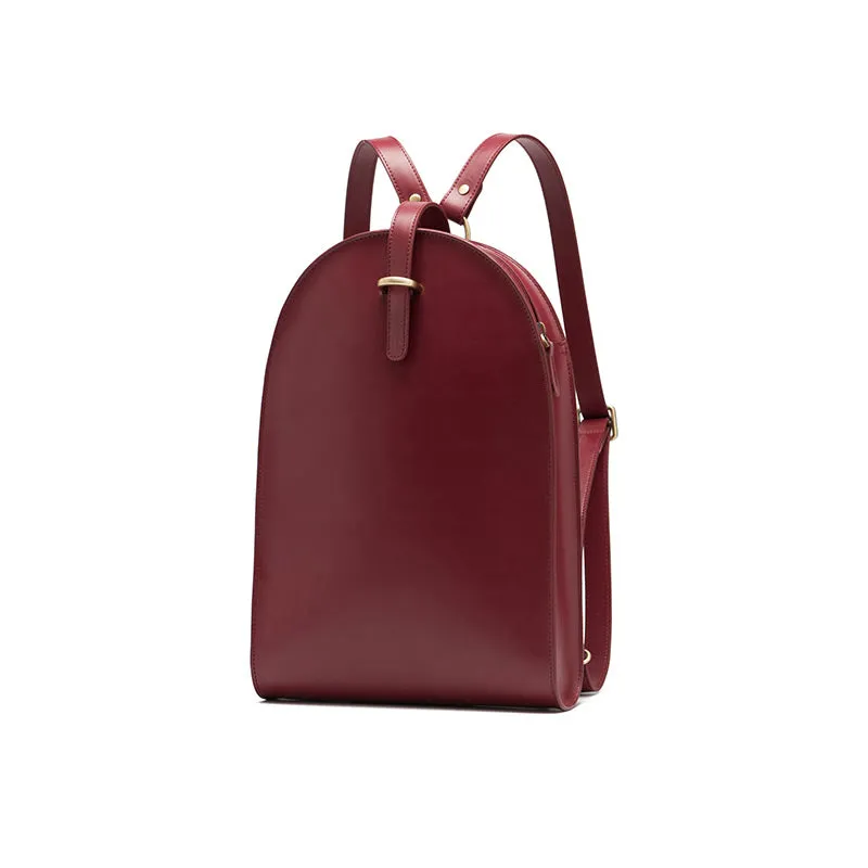 Vintage Genuine Leather Backpacks Travel Bag Laptop Bag Women