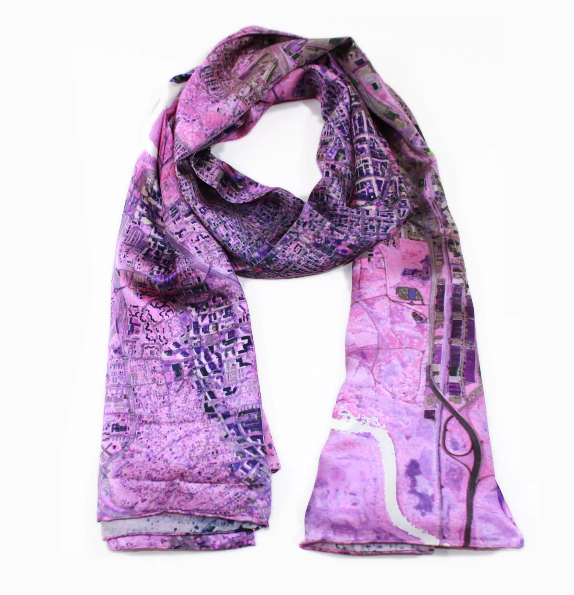 Washington D.C. Pink Rectangular Scarf