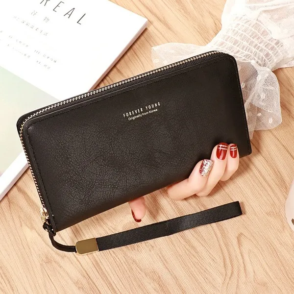 Wholesale Black single zipper multifunctional PU leather handbags JDC-HB-jh020
